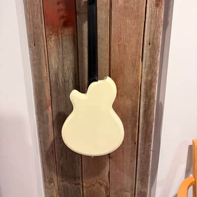 Supro 2010AW Jamesport Single Pickup Island Series Electric Guitar 2010s - Antique White image 5