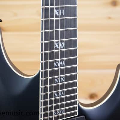 Schecter C-7 SLS Elite Evil Twin Multiscale - Satin Black image 3