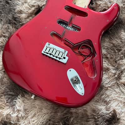 2011 Fender Custom Shop Stratocaster Loaded Body - Candy Apple Red image 1