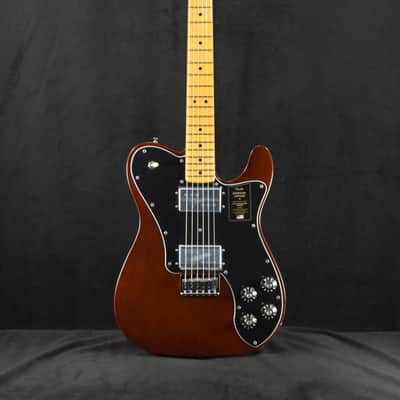 Fender American Vintage II 1975 Telecaster Deluxe Maple Fingerboard Mocha image 2