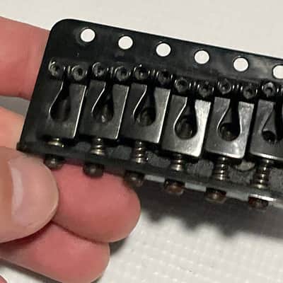 1980's Charvel Jackson Model 1 Black Gotoh G105 6 Post Tremolo Bridge image 12