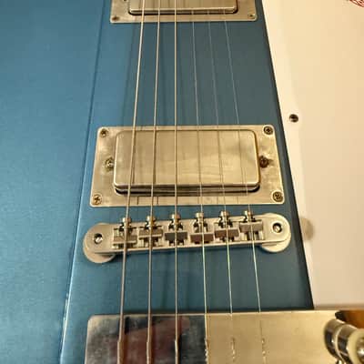 Gibson Custom Shop 1963 Firebird V Reissue 2022 - Pelham Blue VOS image 6