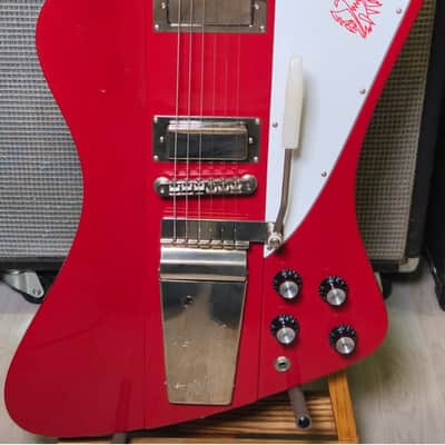 Epiphone "Inspired by Gibson Custom" '63 Firebird V 2024 - Present - Ember Red image 1