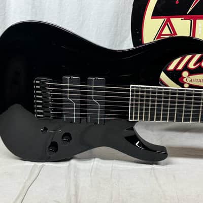 ESP Signature Series ESTEFB8 BLKFI STEF B-8 Stephen Carpenter (Deftones) Baritone 8-string Guitar with COA + Case - MIJ Made In Japan 2025 - Black image 4