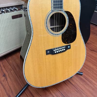 Martin D-42 Standard Series Dreadnought Acoustic Guitar- 2023 - Natural w/OHSC image 4