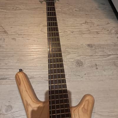 Warwick German Pro Series GPS Corvette $$ 5-String Bass 2010s - Natural image 3
