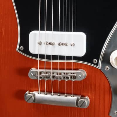 Novo Serus P2 Electric Guitar - Candy Apple Orange with Gig Bag image 12
