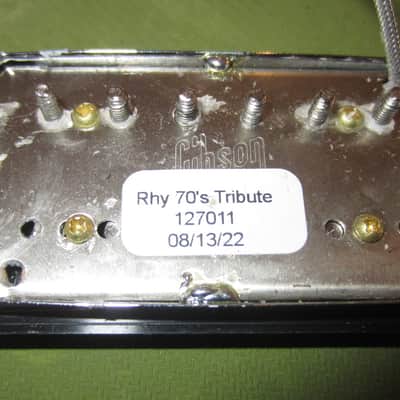 Gibson 70s Tribute Rhythm Humbucker Pickup - Chrome image 5