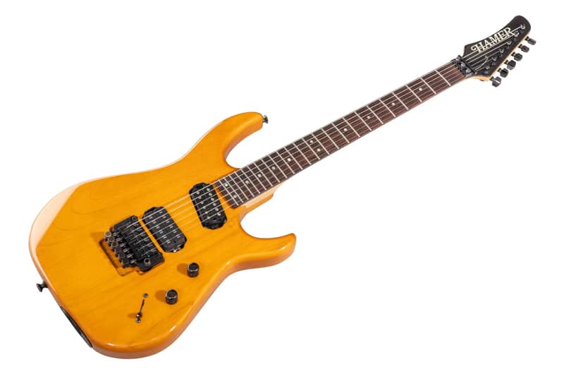 Hamer USA Diablo - Aztec Gold - Black HW image 1