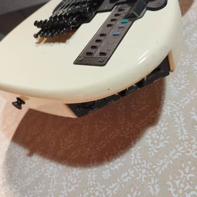 Casio Guitar Synth MIDI Built-in iPD Sound Generator PG-380 1987 - White image 5
