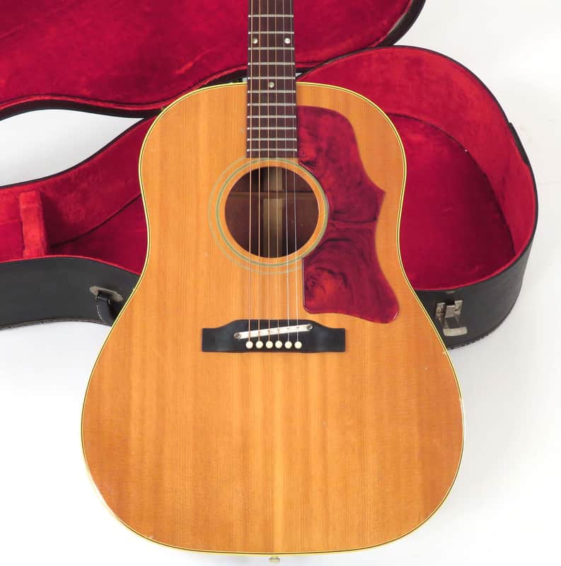 1964 Gibson J-50 Acoustic Guitar - Natural Finish - 1 11/16" Nut width with Original Case image 1