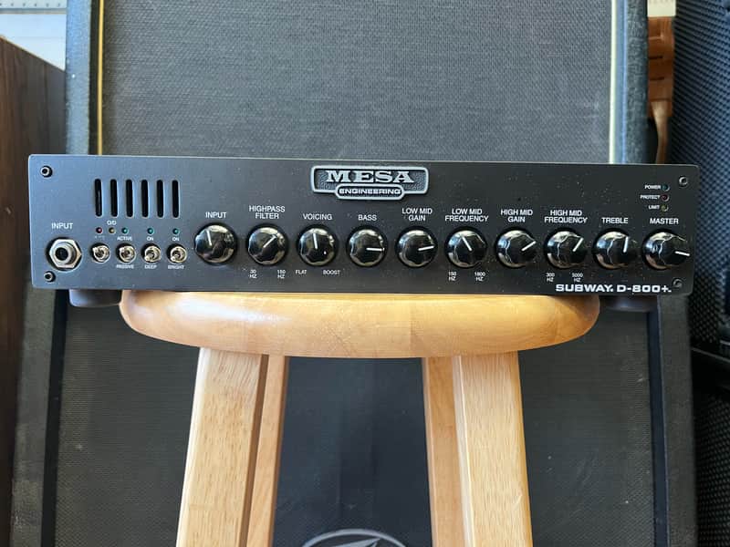 Mesa Boogie Subway D-800 Plus 800-Watt Bass Amp Head image 1