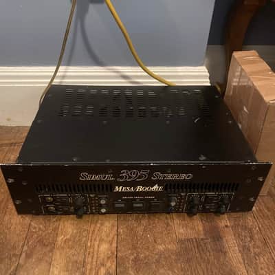 Mesa Boogie 395 Stereo Simul-Class 2-Channel 95-Watt Power Amplifier 1991 - 1992 - Black image 3