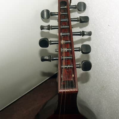 Old Vintage Antique COBZA , KOBOZ ROMANIAN LUTE small OUD image 4