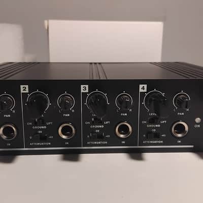 dbx DI4 Active 4-Channel Direct Box with Line Mixer 2010s - Black image 2