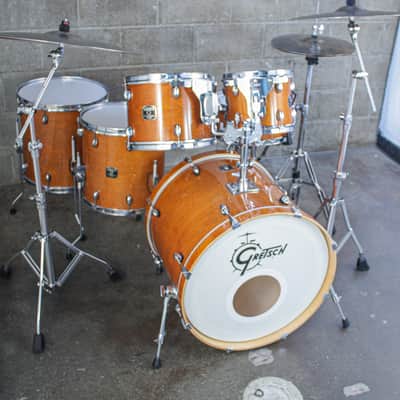 Gretsch Catalina Maple Amber Gloss 6-Piece Drum Kit (22/16/14/12/10/SD) image 3