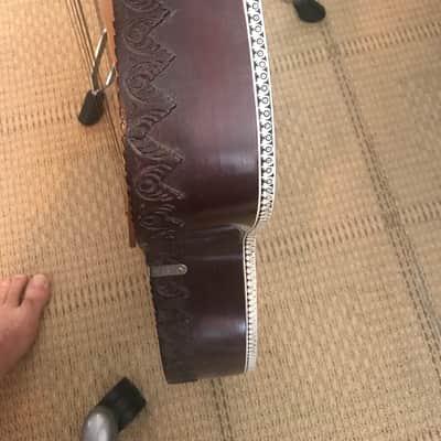 Mohan Veena Deluxe - fully carved version with top gourd image 6