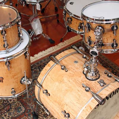 Sonor SQ2 Custom Medium Scandinavian Birch Drum Set Kit 20 10 12 14 & Snare image 4