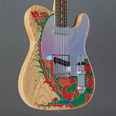 Fender Jimmy Page Telecaster (Natural/Dragon) - Electric Guitar image 6