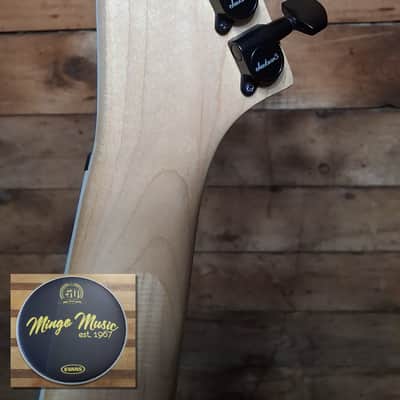 Jackson JS32Q Dinky archtop hardtail transparent black "...fantastic old fashion customer service!" image 10