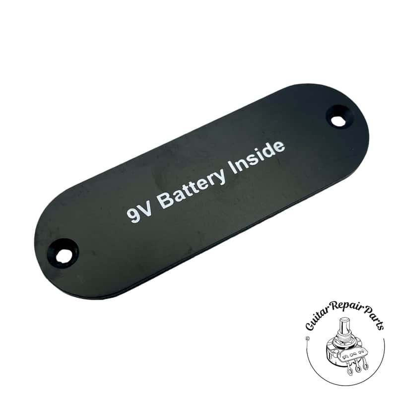 Ibanez 4PT1PC0024 Battery Cover Plate For Basses w. 9 Volt Active Electronics image 1