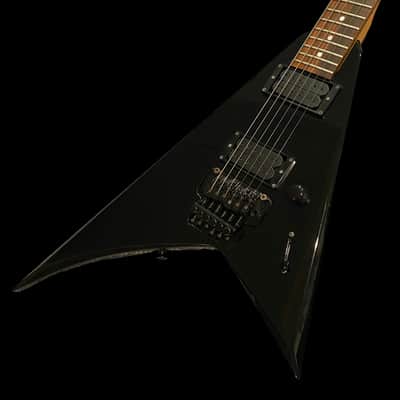 Jackson Rhoads EX Professional Flying V - Black - MIJ - Made in Japan - Circa 1992 - w/ Grover Jackson GigBag image 3