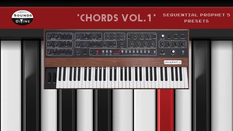 SoundsDivine 'Chords Vol.1' - Sequential Prophet 5/10 Rev.4 Presets image 1