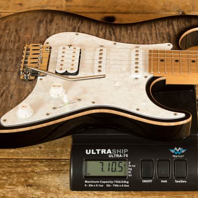 Suhr Standard Plus Trans Charcoal Burst Maple image 8