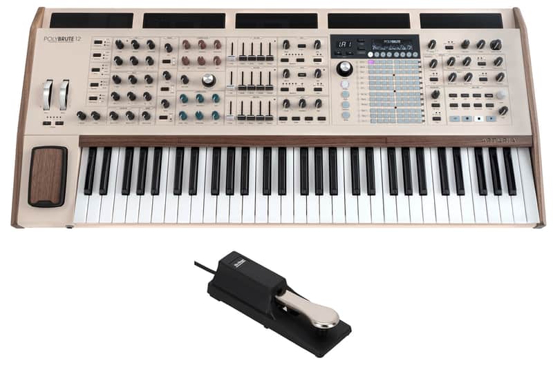 Arturia POLYBRUTE 12 V 61-Key Midi Keyboard Controller+Software+Sustain Pedal image 1