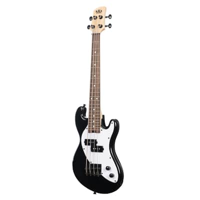 Mint NEW KALA SOLID BODY 4-STRING UBASS - JET BLACK image 2