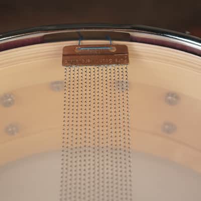 DW 4.5x13" Pre-Collector's Series Snare Drum - Red Lacquer - Carl Allen image 7