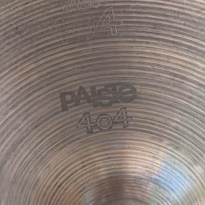 Paiste 14" 404 Medium Hi-Hat Cymbals (Pair) image 5