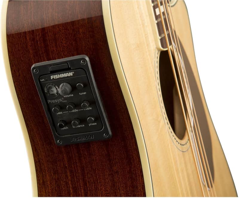 Fender Kingman Bass SCE Acoustic-Electric Bass Natural | Reverb