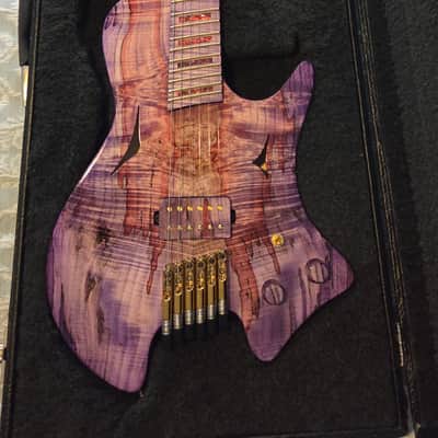 Dark Art Guitars -Dreamweaver - headless guitar- semi-hollow body image 22