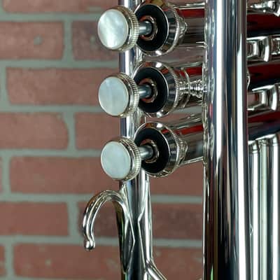 Bach AC190 Stradivarius Artisan Professional C Trumpet - Silver Plated image 6
