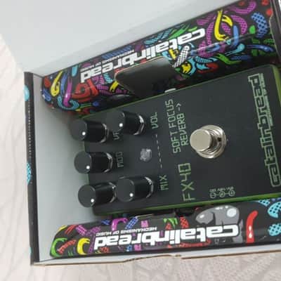 Catalinbread Soft Focus Shoegaze Reverb Pedal LCD Green Pedal image 1