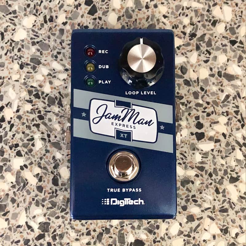DigiTech JamMan Express XT Compact Stereo Looper 2010s - Blue image 1