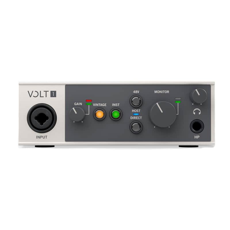 Universal Audio Volt 1 1-In/2-Out USB 2.0 Audio Interface With Volt Audio Software Suite image 1