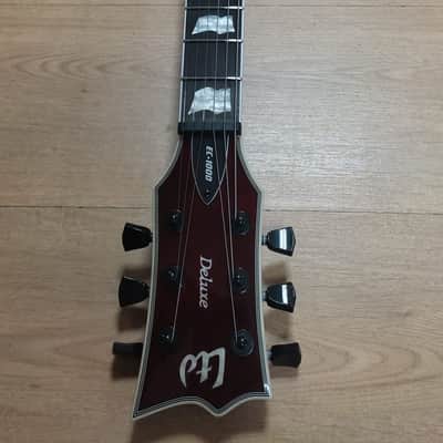ESP LTD EC-1000 Fluence - QM See Thru Black Cherry image 6