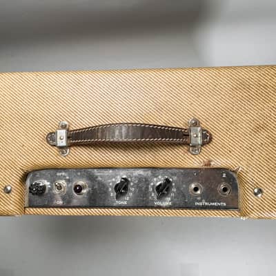 1958 Fender 5F2-A Princeton Tweed 1x8" Guitar Combo Amp image 7