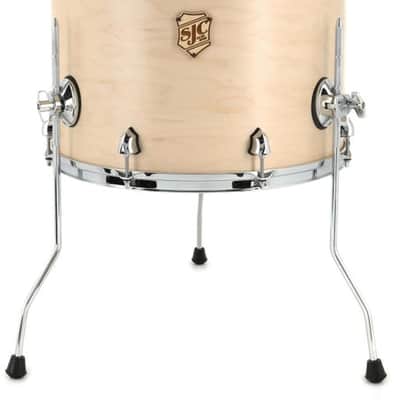 SJC Custom Drums Tour Series Floor Tom - 16 x 18-inch - Natural image 2