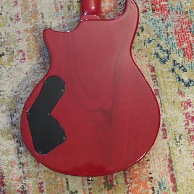 $1150 STEAL THIS guitar. Terry Mcinturff Polaris Crimson Red image 4