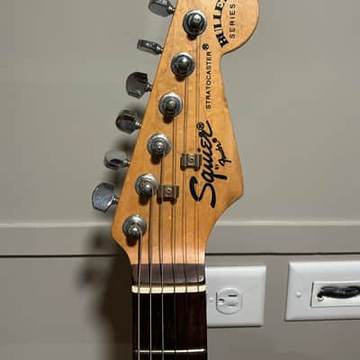 Squier Bullet Series Standard Stratocaster 1995 - 1996 - Arctic White image 3
