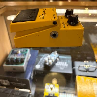 Boss OD-1 Over Drive (Black Label) 1977 - 1985 - Yellow image 6