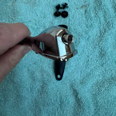Premier Lot of 6 Tom or Snare Drum Lugs + Mounting Screws 90s - Chrome image 4