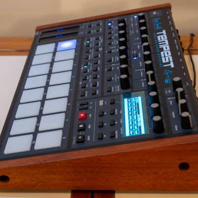Dave Smith Instruments Tempest 6-Voice Drum Machine 2011 - 2018 - Black with Wood Sides image 2