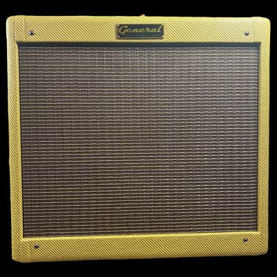 General Vintage Tone  Tweed amp Princenton type 5f2a NOS charged Hand made Tube amplifier 6 watts cl image 2