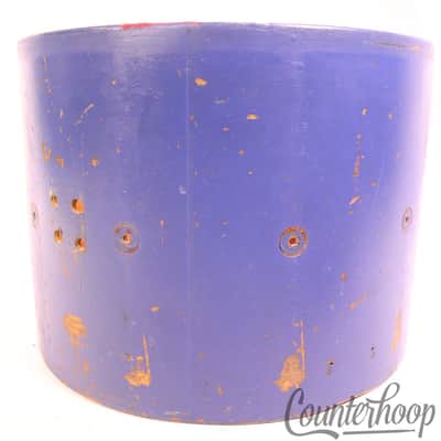 Ludwig&Ludwig 16x12"Floor Tom Drum Shell Vintage 30s 3Ply African Mahogany Tenor image 6