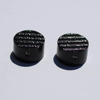 Ghost Electronic Footswitch Covers 2 Black Abyss Pedal Topper Aluminum Guitar Knob 2022 image 3