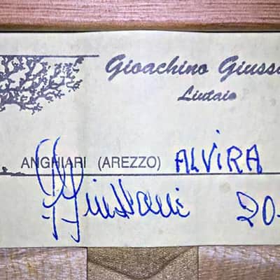 Gioachino Giussani 2016 Classical Guitar Spruce/Maple image 11